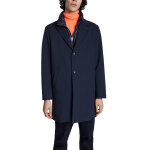 Manteau longue bleu nuit