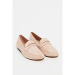 Mocassins effet daim