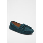 Mocassins en nubuck bleu Mocassins en nubuck bleu