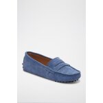 Mocassins en nubuck bleu Mocassins en nubuck bleu