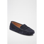 Mocassins en nubuck bleu marine Mocassins en nubuck bleu marine