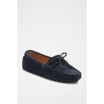 Mocassins en nubuck bleu marine Mocassins en nubuck bleu marine