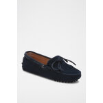 Mocassins en nubuck bleu marine Mocassins en nubuck bleu marine