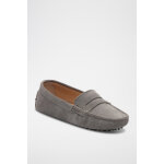 Mocassins en nubuck gris