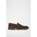Mocassins en nubuck marron