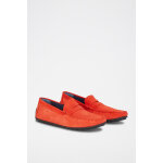 Mocassins en nubuck matelot orange Mocassins en nubuck matelot orange