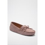 Mocassins en nubuck rose clair Mocassins en nubuck rose clair