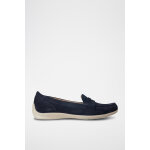 Mocassins en nubuck yuki bleu marine Mocassins en nubuck yuki bleu marine