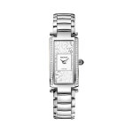 Montre en acier et diamants miss balmain ii