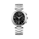 Montre à quartz en acier miss balmain chrono lady - chronographe - argenté et noir Montre à quartz en acier miss balmain chrono lady - chronographe - argenté et noir