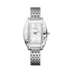 Montre  quartz en acier, nacre et diamants fairy arabesques