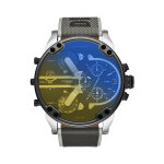 Montre � quartz en nylon mr. daddy 2. 0 - gris et argent�