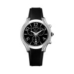 Montre  quartz en polyurthane et diamants balmain de balmain chrono lady - chronographe
