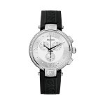 Montre  quartz en polyurthane et diamants balmain iconic chrono lady - chronographe