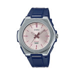 Montre  quartz en rsine bleu et rose