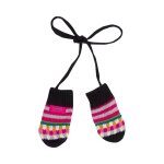 Moufles multicolore