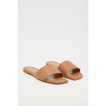 Mules en cuir summer camel - stuart weitzman