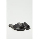 Mules en cuir summer noir - stuart weitzman