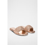 Mules dor rose