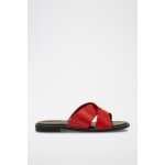 Mules rouge