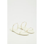 Mules sawyer ecru - stuart weitzman