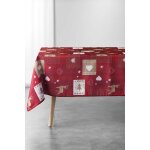 Nappe rectangulaire augustin rouge