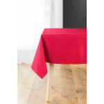 Nappes rectangulaire debbie rouge