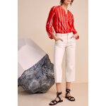 Pantacourt en jean blanc - one step femme Pantacourt en jean blanc - one step femme