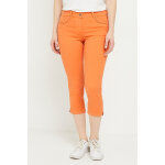 Pantacourt en jean orange