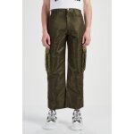 Pantalon cargo 7 / 8 kaki