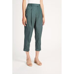 Pantalon carotte vert sapin
