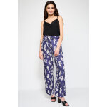 Pantalon casual fleuri