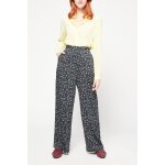 Pantalon droit gris et vert