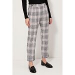 Pantalon droit en lin janet beige chiné et gris foncé chiné Pantalon droit en lin janet beige chiné et gris foncé chiné