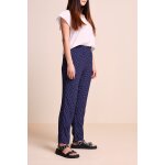 Pantalon fluide bleu marine - one step femme