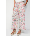 Pantalon fluide fleuri