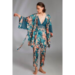 Pantalon de pyjama motifs fleuris Pantalon de pyjama motifs fleuris