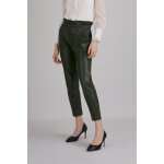 Pantalon slim 7 / 8 johan vert fonc