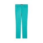 Pantalon slim saphir turquoise