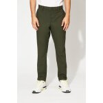 Pantalon slim vert fonc