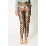 Pantalon tailleur guess by marciano - marron et turquoise