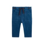 Pantalon en velours bleu marine - obabi
