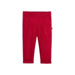 Pantalon en velours bordeaux
