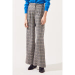 Pantalon wide legs taille haute jamie - beige