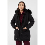 Parka à capuche avec fourrure synthétique Parka à capuche avec fourrure synthétique