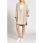 Parka  capuche gris clair