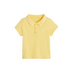 Polo en coton biologique jaune Polo en coton biologique jaune