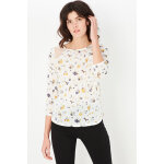 Pull blanc et ciel