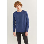 Pull bleu marine chin�