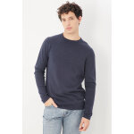 Pull bleu marine chin